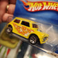 Hot Wheels - Morris Mini with Flames (Yellow)