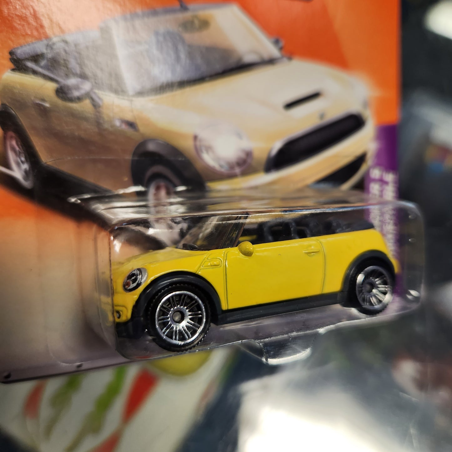 Matchbox - Mini Cooper S Convertible (Yellow)