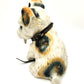 Ceramic Terrier with Leather Collar - 19cm