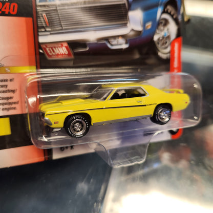 Johnny Lightning - 2022 Classic Gold R2 Ver B - 1969 Mercury Cougar Eliminator