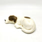 Vintage W.R Midwinter Ltd - Ceramic Sleeping Dog - 13cm