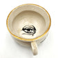 Tiny Ceramic Mug with Eye - 5.5cm