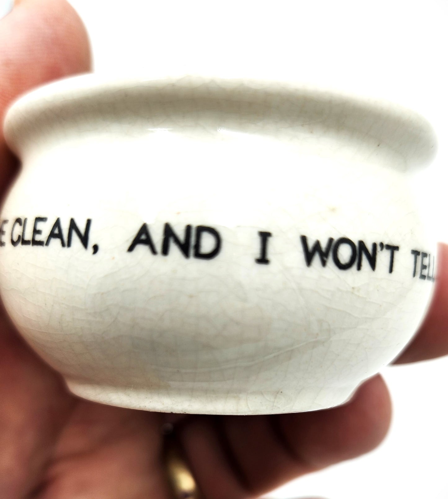 Tiny Ceramic Mug with Eye - 5.5cm