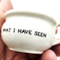 Tiny Ceramic Mug with Eye - 5.5cm