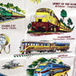 Queensland Railway QR Travel Train Cotton Tea Towel - 75cm