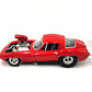 Hot Wheels - Pro Street Corvette (Red) - 1:18 Scale