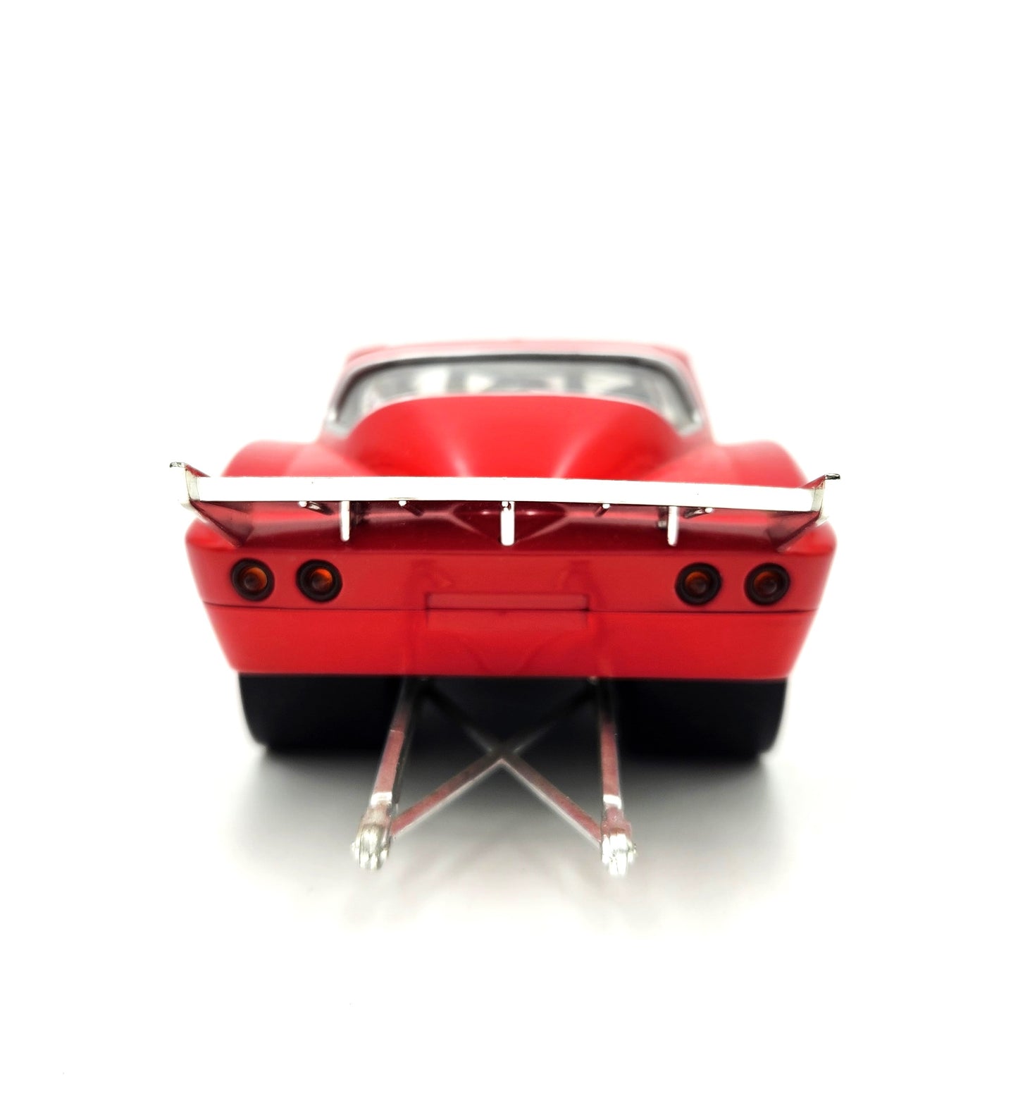 Hot Wheels - Pro Street Corvette (Red) - 1:18 Scale