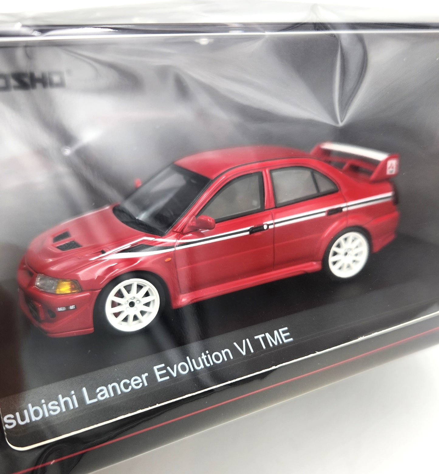 Kyosho - Mitsubishi Lancer Evolution VI - Tommi Makinen Edition - Red