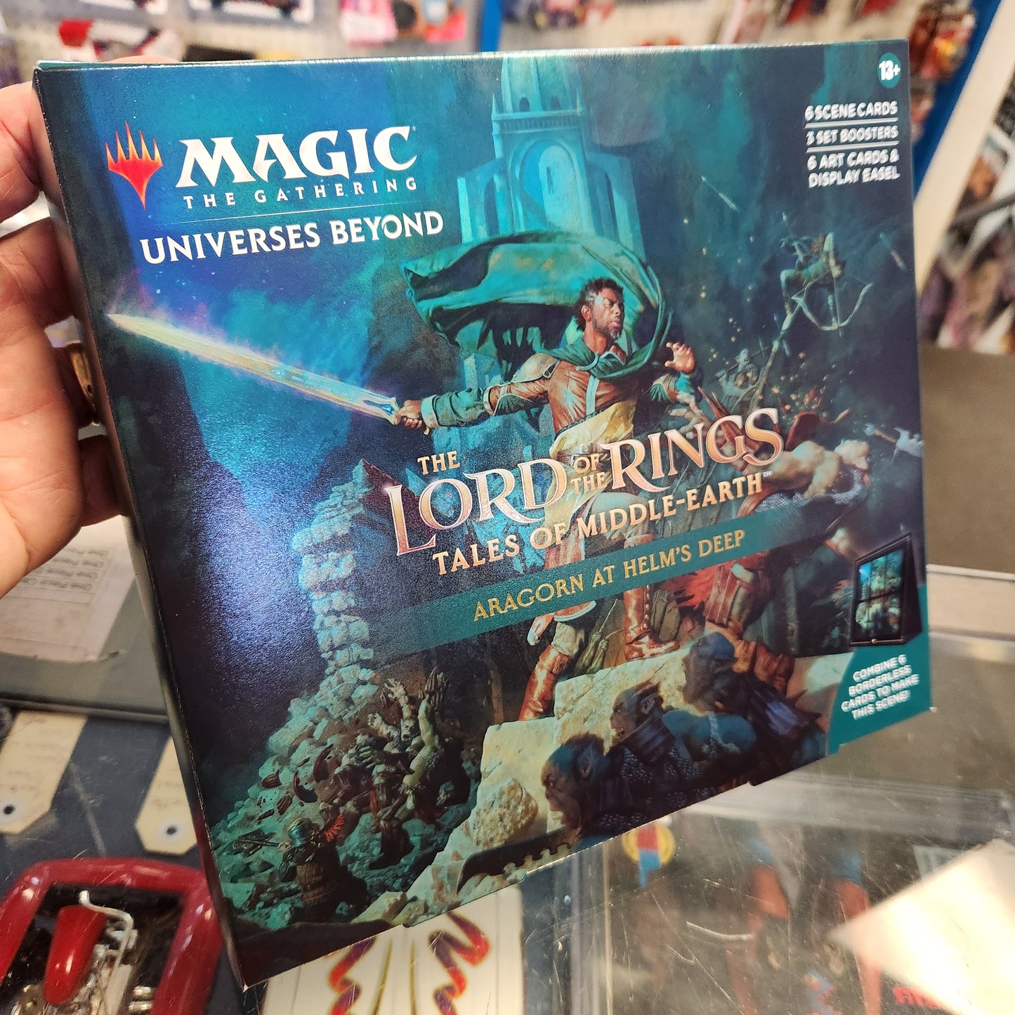 Magic: The Gathering - LOTR Tales of Middle Earth - Scene Box - Aragorn at Helm's Deep