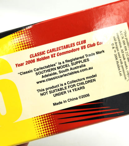Classic Carlectables - 2005 Holden VY Commodore (Yellow & Red) - 1:43 Scale