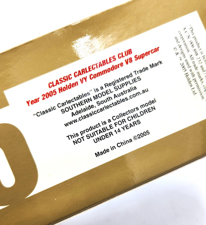 Classic Carlectables - 2006 Holden Commodore VZ V8 Supercar (Gold and Red) - 1:43 scale