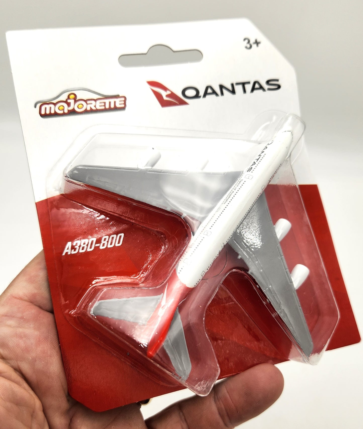 Majorette - Qantas Airbus A380-800 Diecast Jet