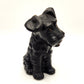 Vintage Ceramic Sylvac Black Terrier - 13cm