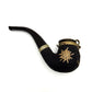 Vintage Smoking Pipe with Elk - 13cm