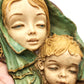 Resin Mother and Child Wall Plaque - 20cm