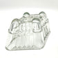 Vintage Glass Diamond Shaped Jelly Mould - 17cm