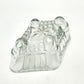 Vintage Glass Diamond Shaped Jelly Mould - 17cm