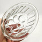 Vintage Glass Oval Shaped Jelly Mould - 16 cm