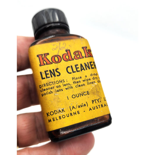 Vintage Kodak Lens Cleaner Bottle - One Ounce