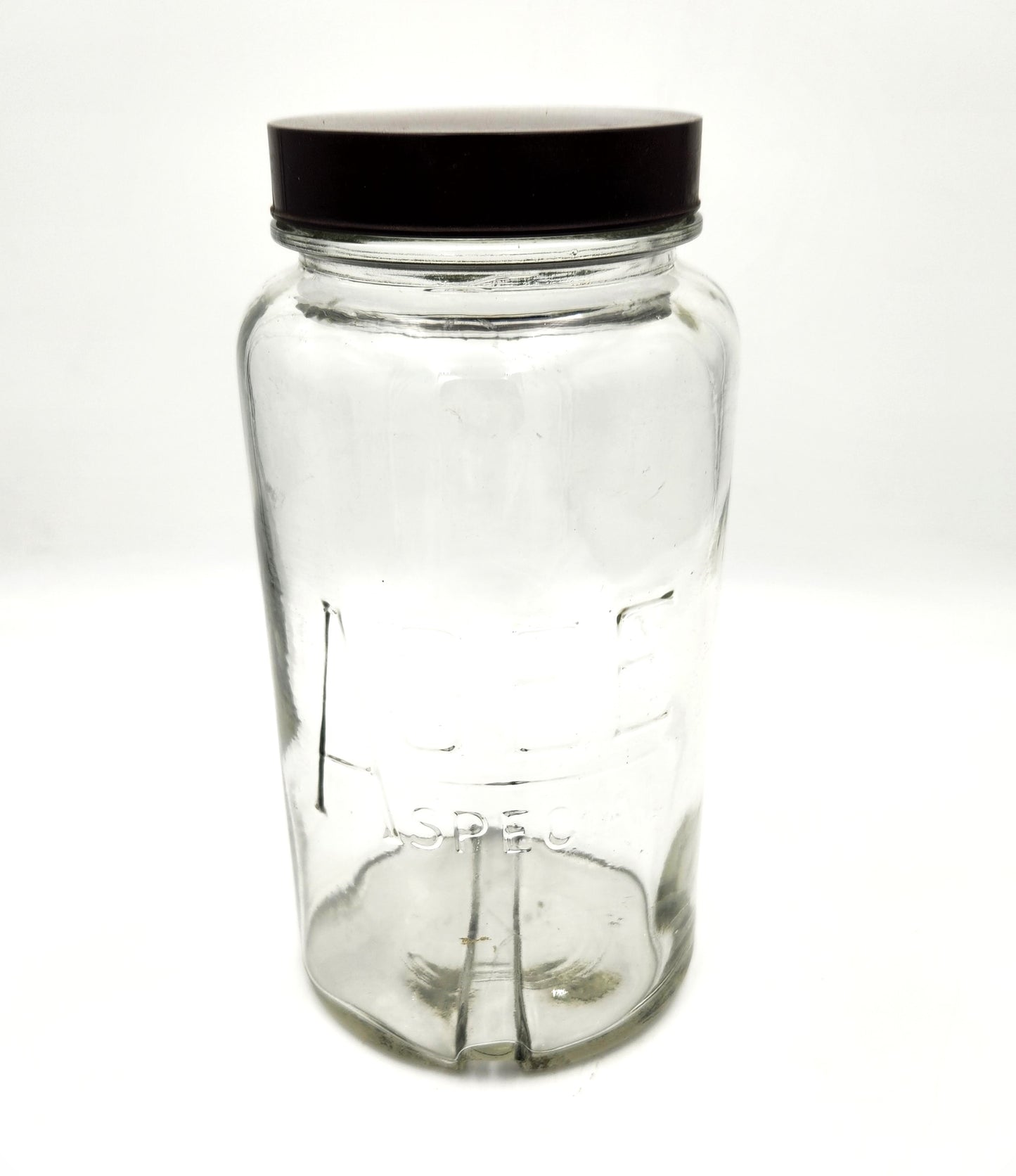 Tall Glass 'AGEE Special' Jar - 22cm