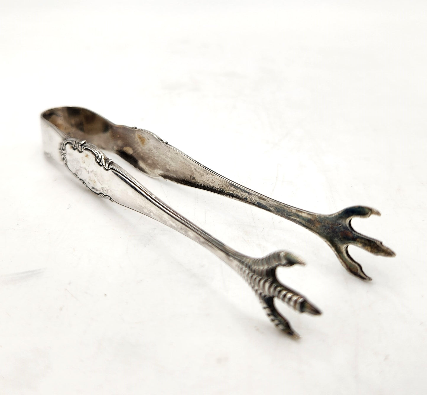 Vintage Solingen 'Claw Feet' Tongs - 11cm