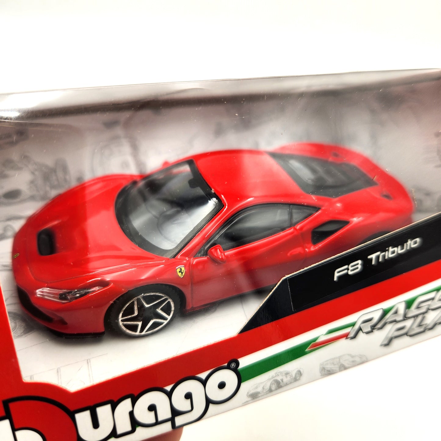Bburago - Race and Play - Ferrari F8 Tributo