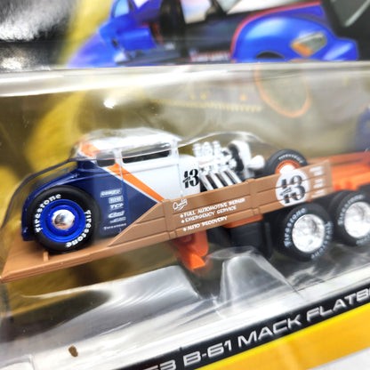 Maisto - Elite Transport - 1953 Mack B-61 Flatbed & 1929 Ford Model A