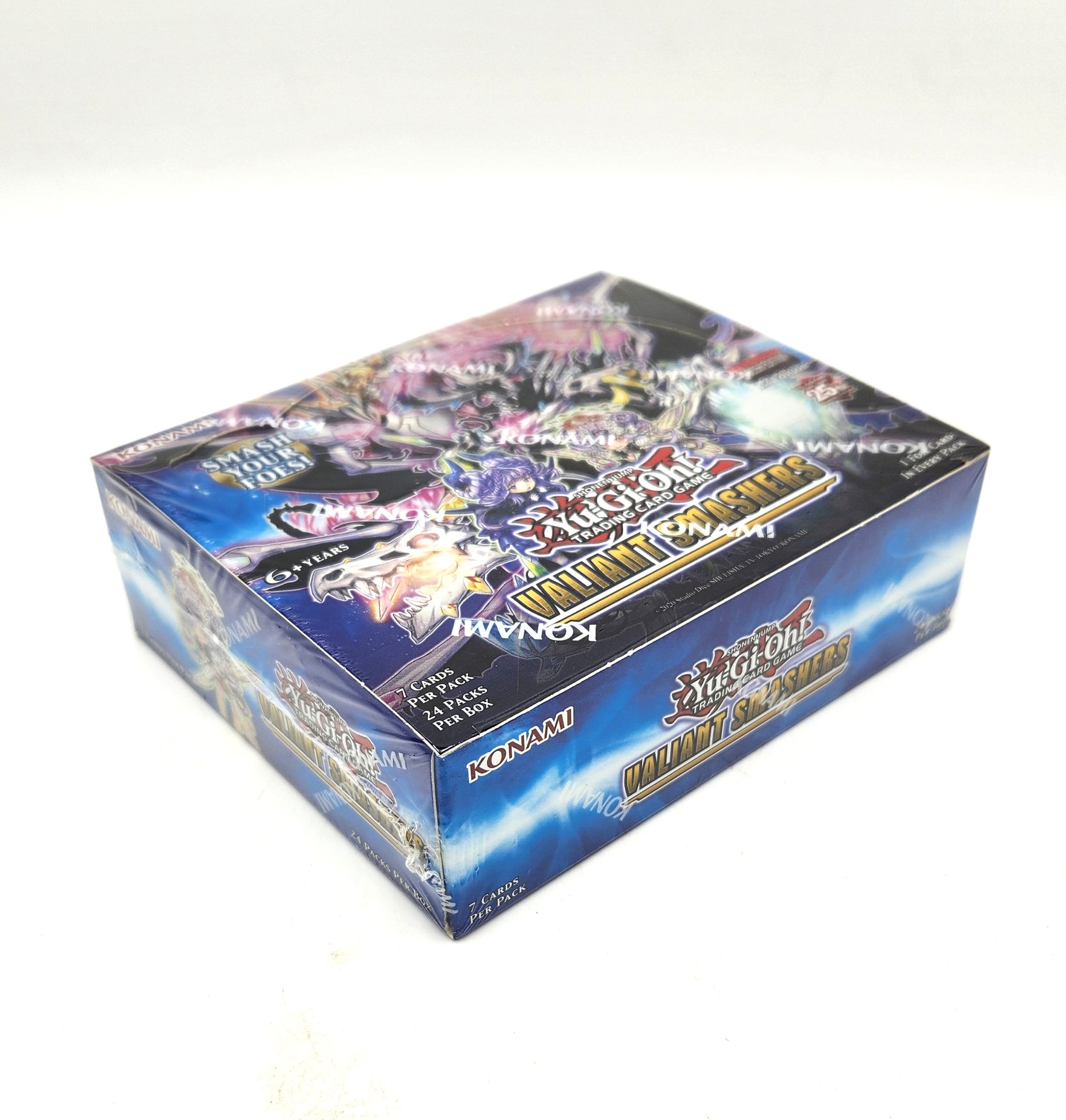 Yu-Gi-Oh! - Valiant Smashers Booster (Sealed Box) Relove Oxley - Vintage, Vinyl & Collectibles Yu-Gi-Oh! - Valiant Smashers Booster (Sealed Box) Relove Oxley - Vintage, Vinyl & Collectibles