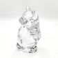 Vintage Orrefors Crystal Glass Cat - 13cm