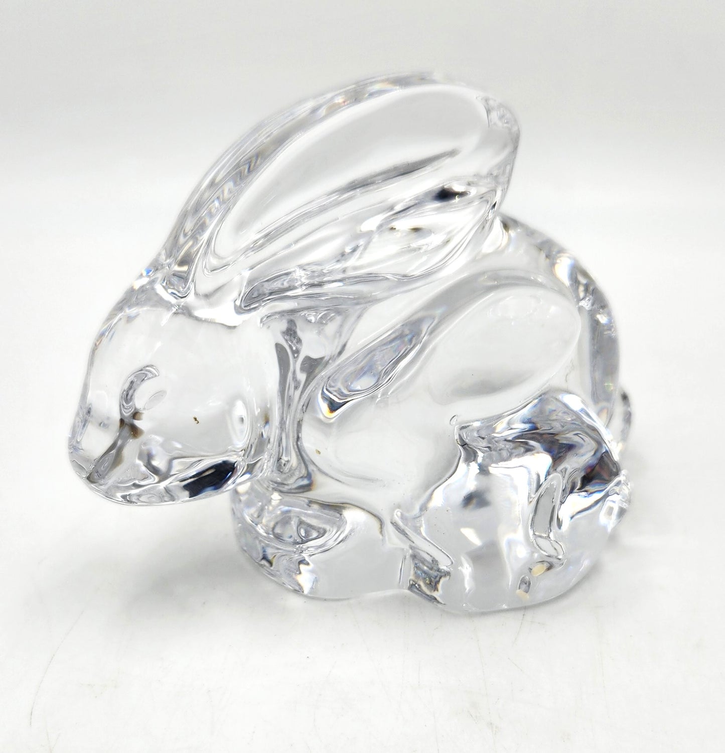 Vintage Orrefors Crystal Glass Bunny - 13cm