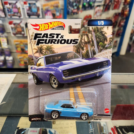 Hot Wheels Premium - Fast & Furious - 1969 Chevy Camaro