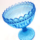 Pretty Blue Glass Sweetie Bowl - 15cm