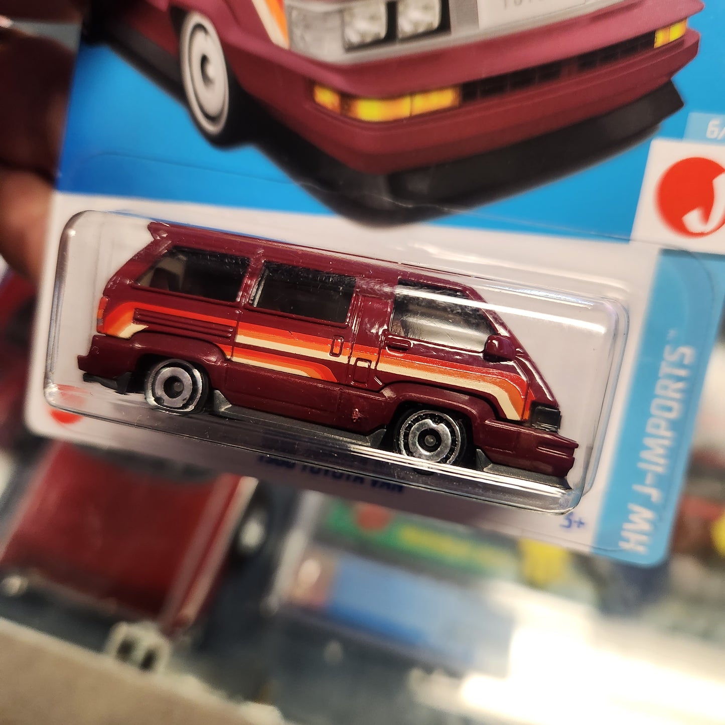 Hot Wheels - 1986 Toyota Van - Long Card