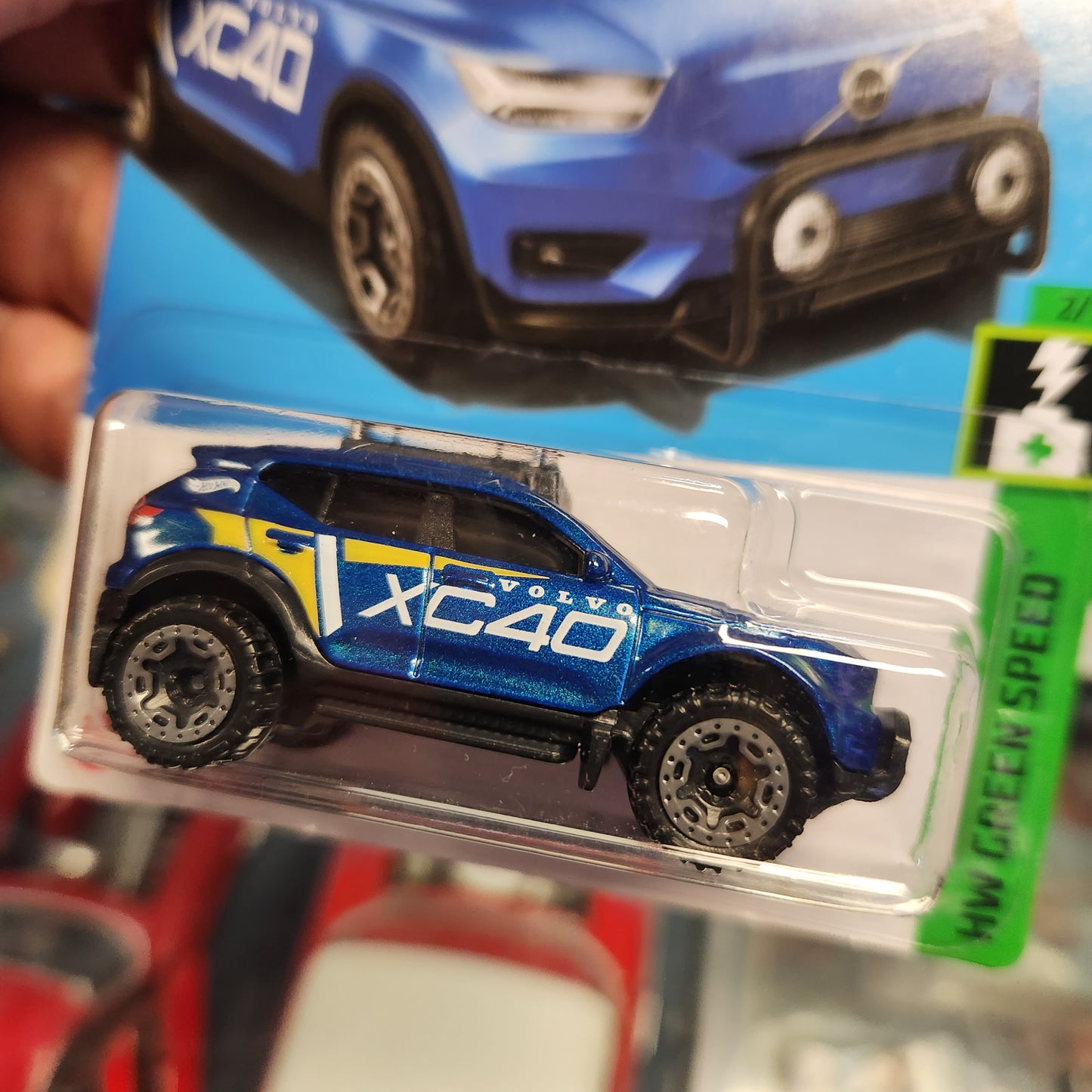 Hot Wheels - Volvo XC40 Recharge - Long Card