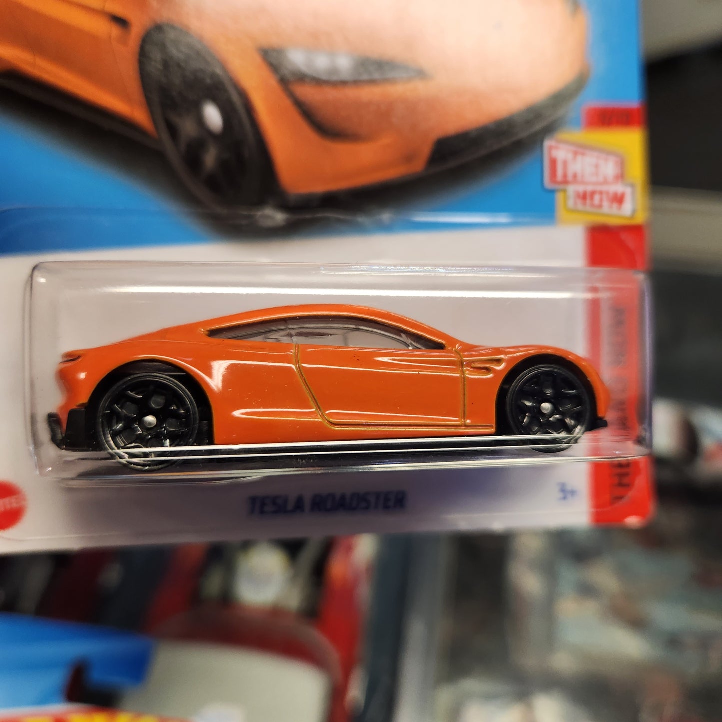 Hot Wheels - Tesla Roadster - Long Card