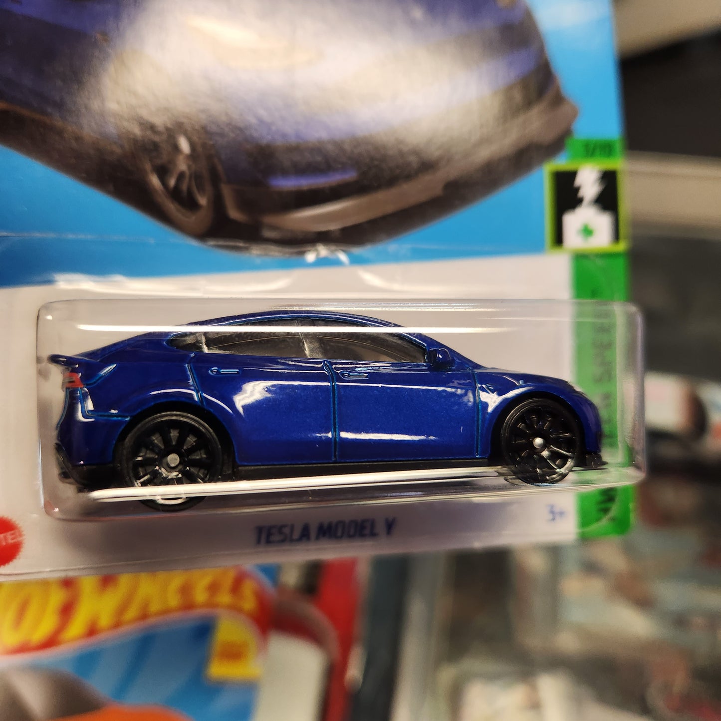 Hot Wheels - Tesla Model Y - Long Card