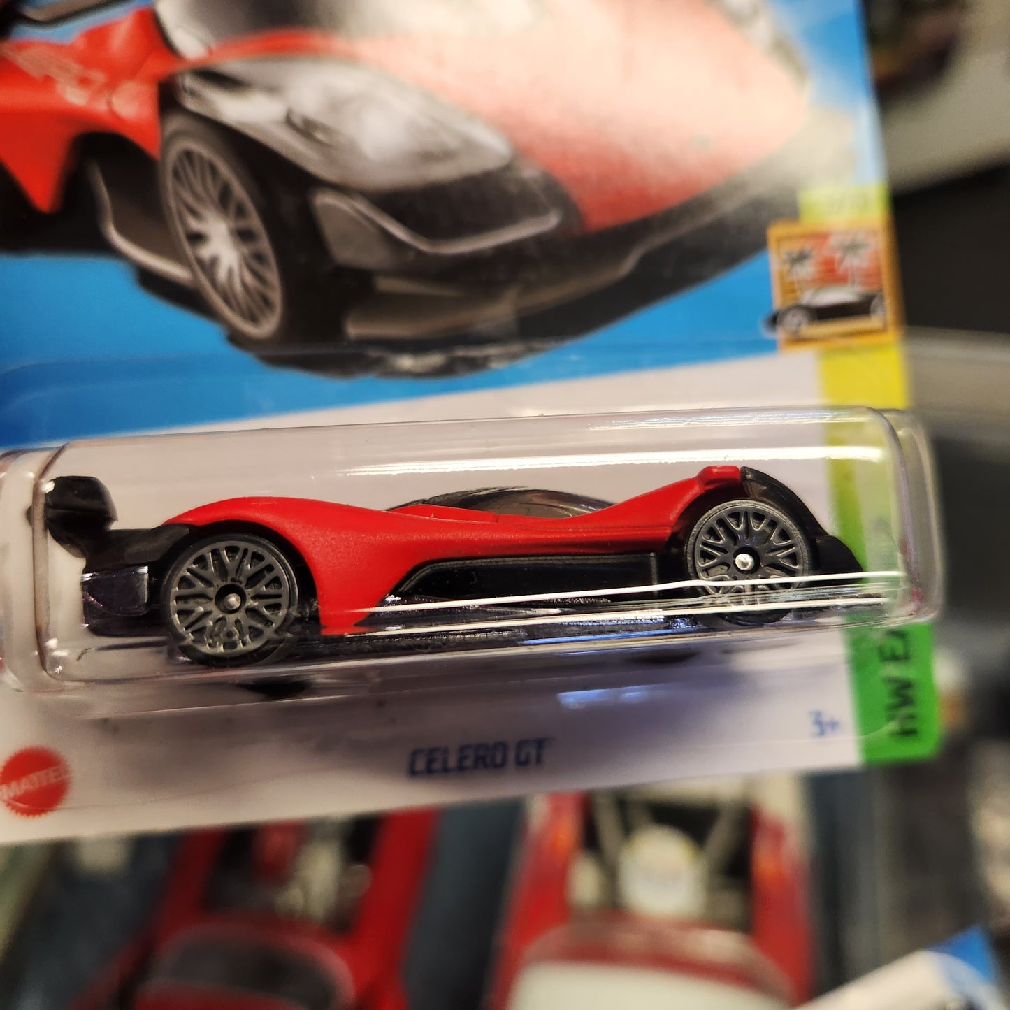 Hot Wheels - Celero GT - Long Card