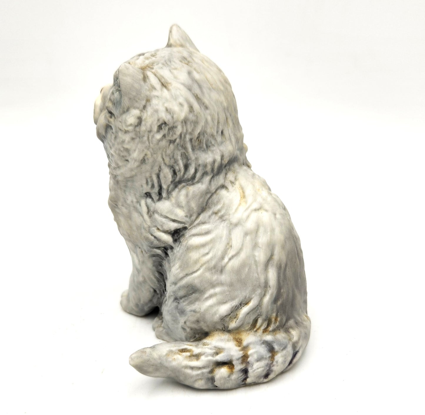 Cute Little Royal Worchester Porcelain Sitting Kitten - 10cm