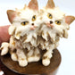 Resin Kitty Cats and Italian Timber Trinket Box - 10cm