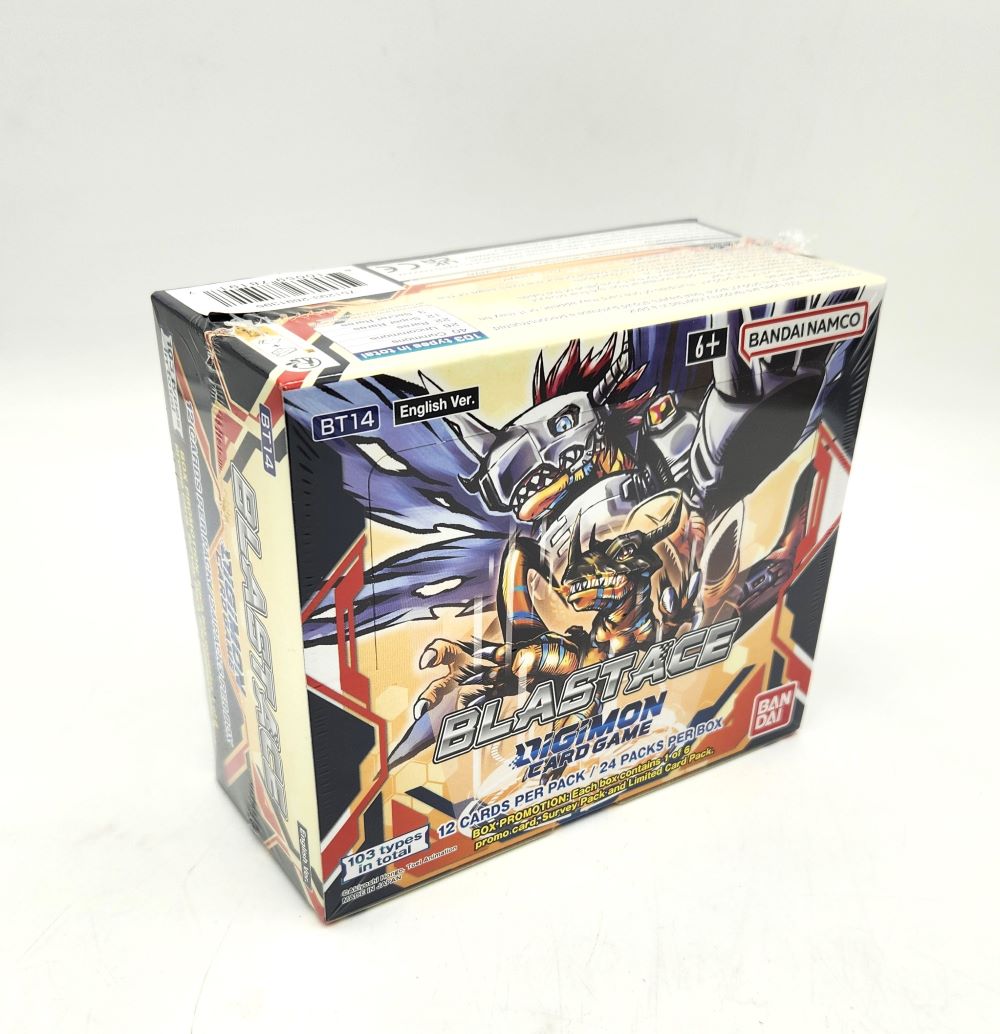 Digimon Card Game - Blast Ace BT14 Booster Box (Sealed Box) Relove Oxley - Vintage, Vinyl & Collectibles Digimon Card Game - Blast Ace BT14 Booster Box (Sealed Box) Relove Oxley - Vintage, Vinyl & Collectibles