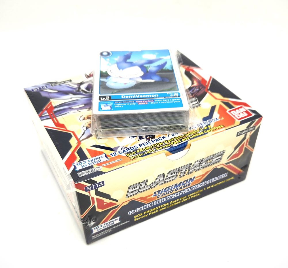 Digimon Card Game - Blast Ace BT14 Booster Box (Sealed Box)