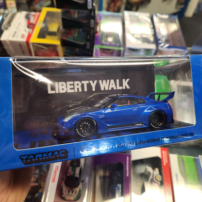 Tarmac Works - LB-Silhouette WORKS GT Nissan 35GT-RR - Candy Blue