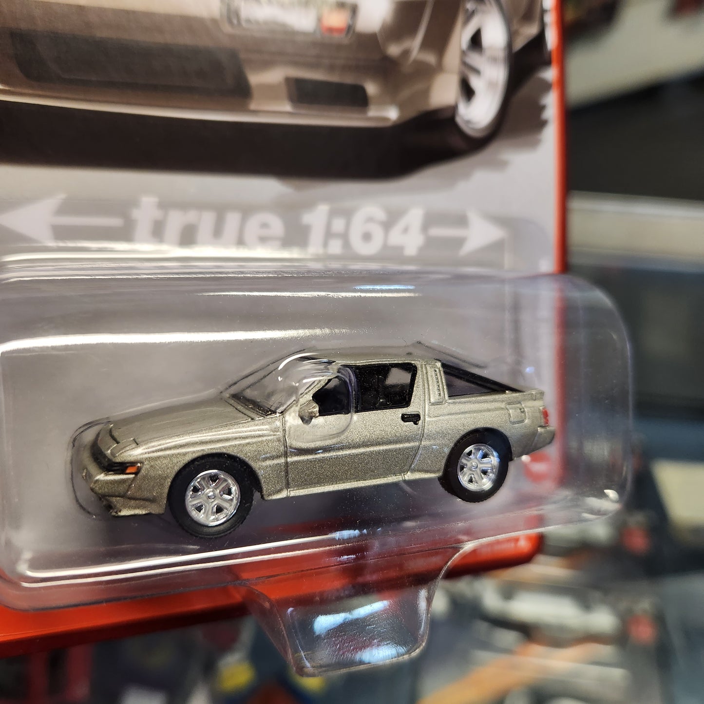 Auto World - 2023 R2 Vers. A Premium Series - 1987 Mitsubishi Starion - Palermo Grey