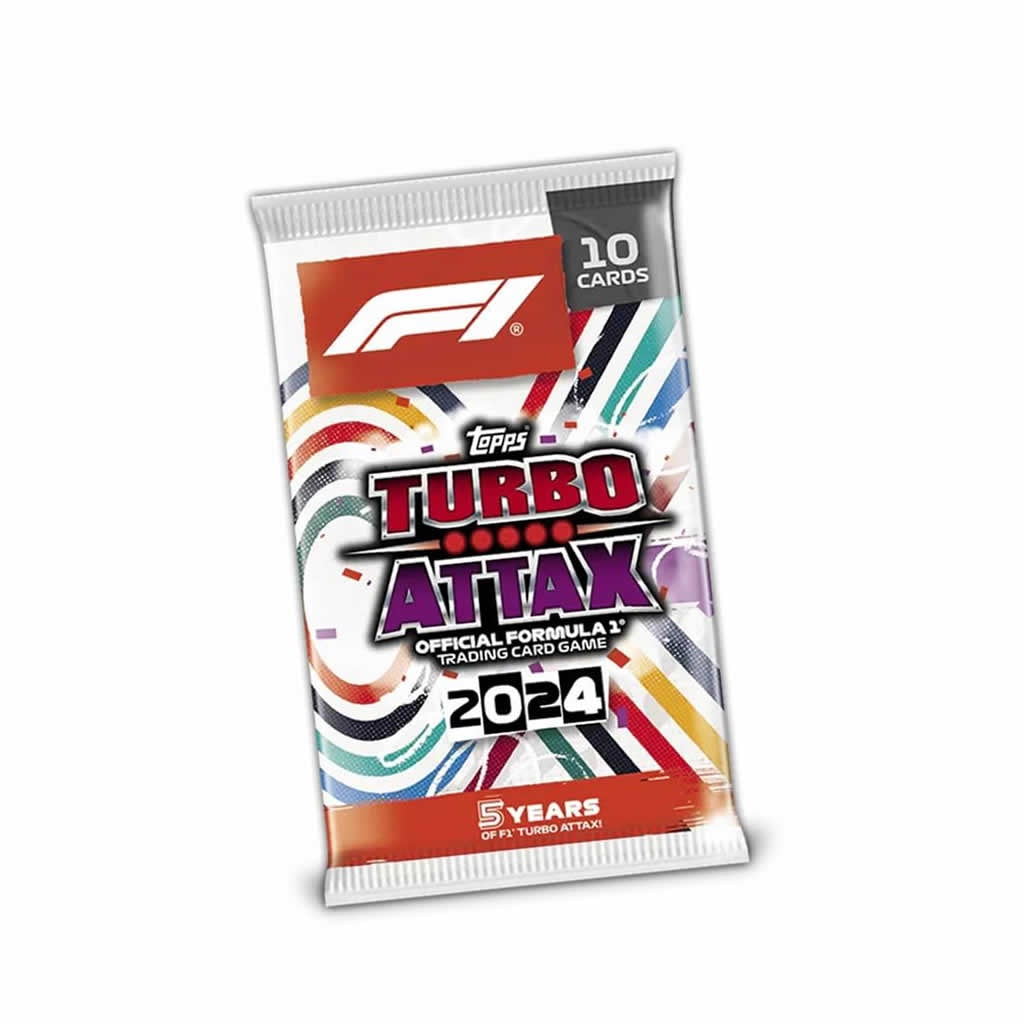 2024 F1 Turbo Attax - Trading Card Pack (Single Pack)