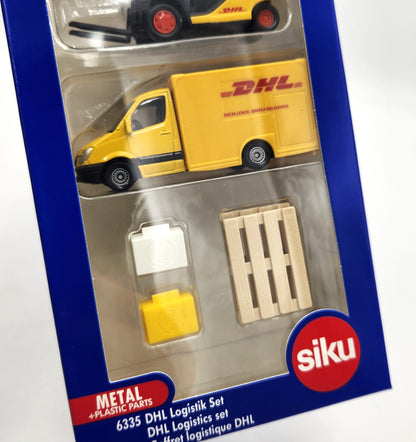 Siku - DHL Logistics Gift Play Set - Set of 3 Vehicles + Accessories