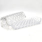 Rectangular Glass Butter Dish - 22cm