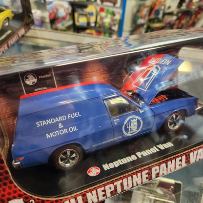 DDA - Holden HJ Panel Van  308 'Neptune Fuel' (Blue/Red) - 1:24 Scale