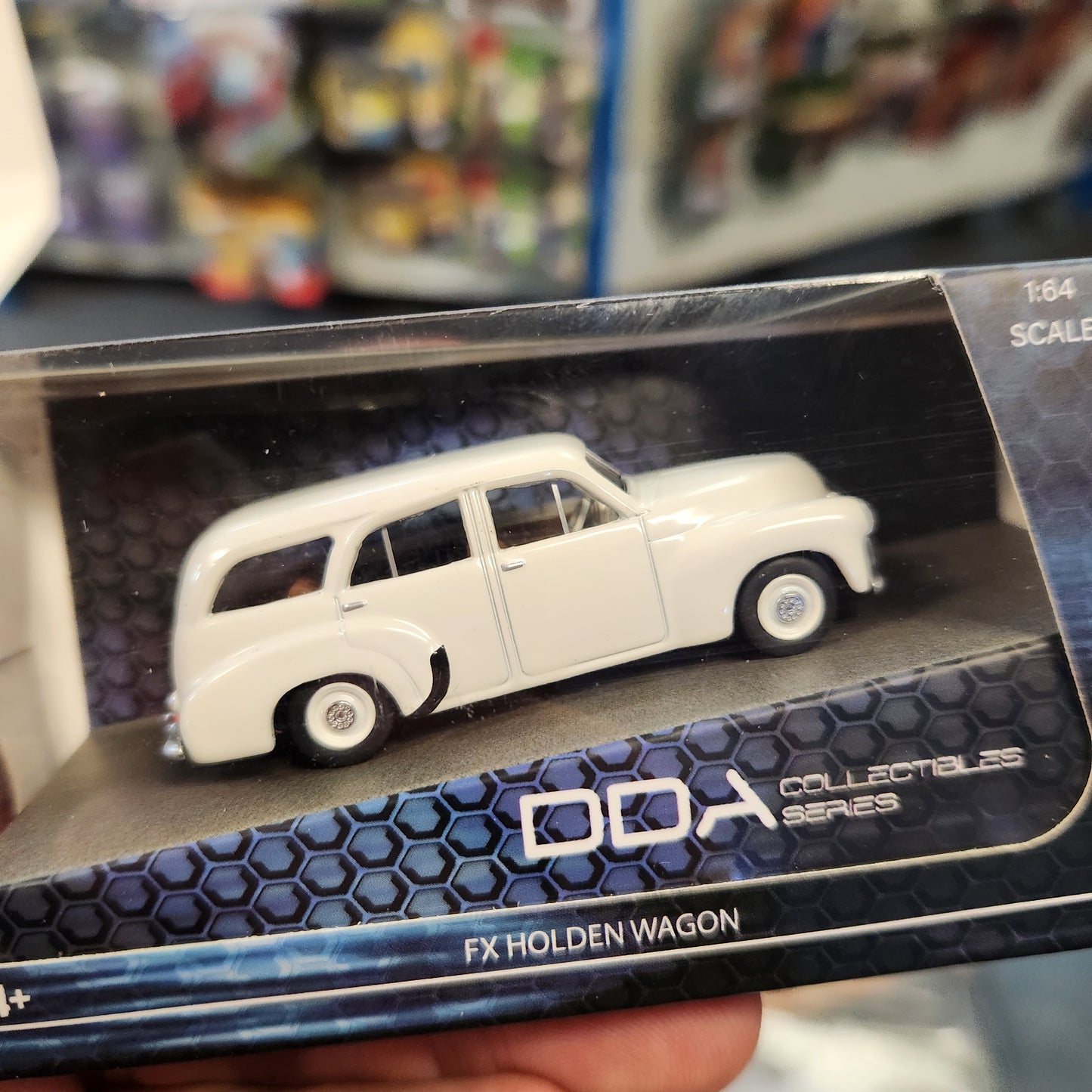 DDA - Holden 1953 FX Station Wagon - White - 1:64 Scale