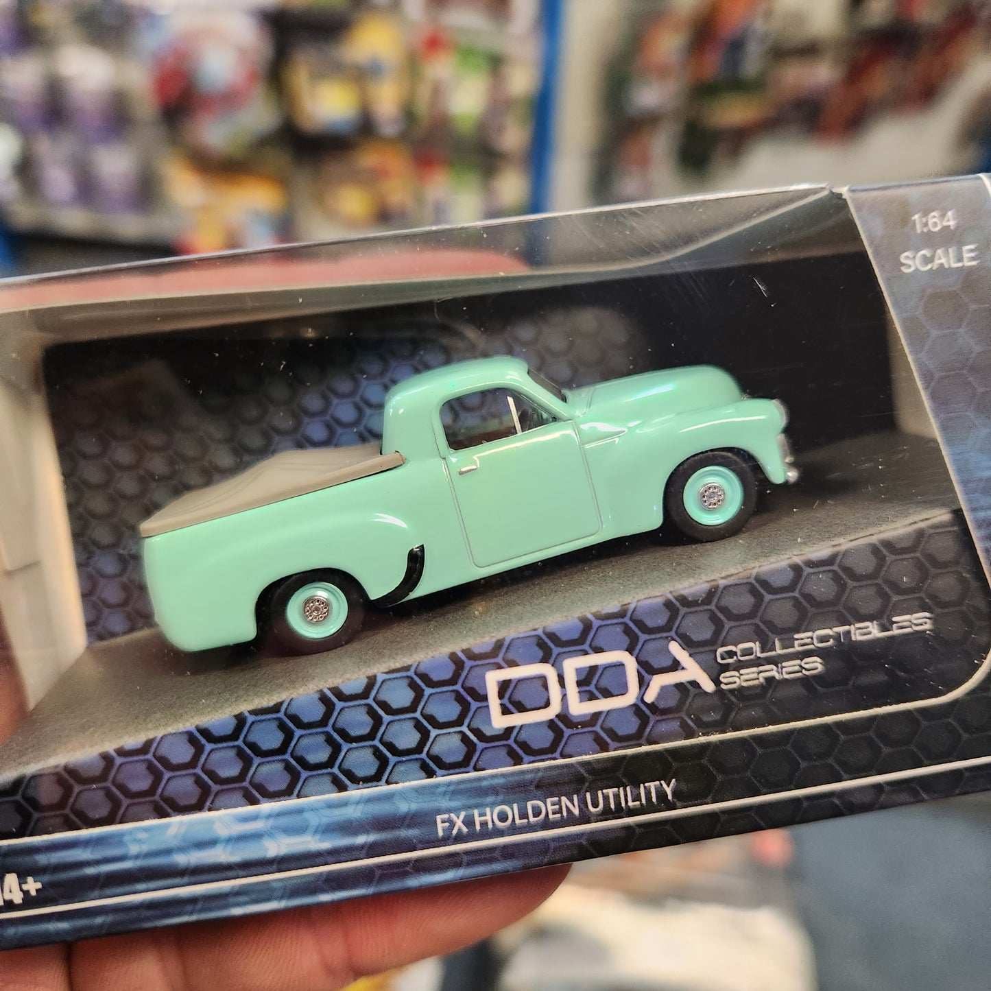 DDA - Holden 1948 FX Utility - Aqua - 1:64 Scale