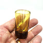 Amber Glass Shot Glasses (Set of 4) - 6cm